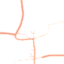 Daytime road noise heatmap for LN8 2HR