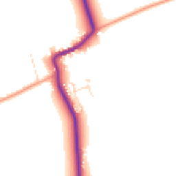 Daytime road noise heatmap for LN8 3FT