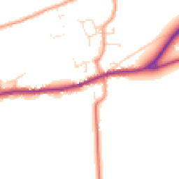 Daytime road noise heatmap for LN8 3LN