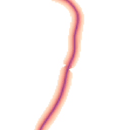 Daytime road noise heatmap for LN8 5JE