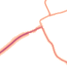 Daytime road noise heatmap for LN8 5NH