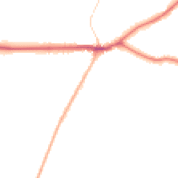 Night-time road noise heatmap for LN8 5RQ