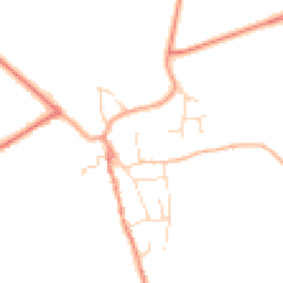 Daytime road noise heatmap for LN8 6BX