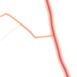 Daytime road noise heatmap for LN8 6JS