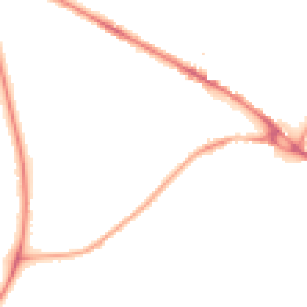 Night-time road noise heatmap for LS20 8DS