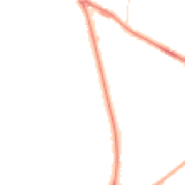 Night-time road noise heatmap for LS20 8LJ