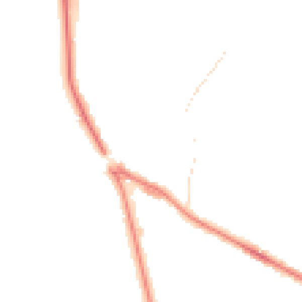Night-time road noise heatmap for LS20 8QP