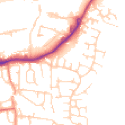 Daytime road noise heatmap for LS25 2LF