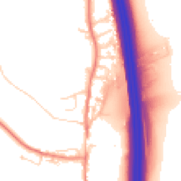 Daytime road noise heatmap for LS25 3AH