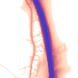 Daytime road noise heatmap for LS25 3AP