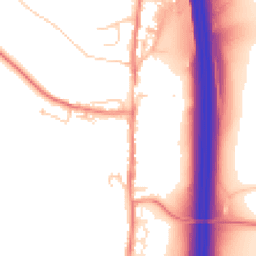 Daytime road noise heatmap for LS25 3BR