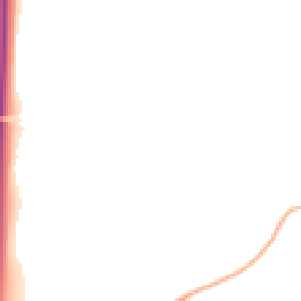Night-time road noise heatmap for LS25 3DY