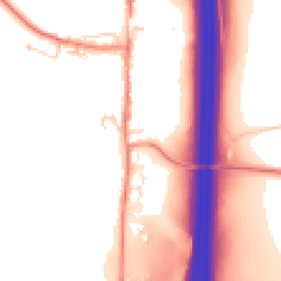 Daytime road noise heatmap for LS25 3ER