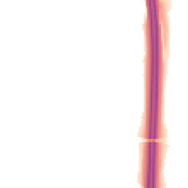 Night-time road noise heatmap for LS25 3ES