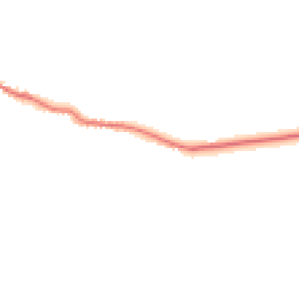 Night-time road noise heatmap for LS25 5EF