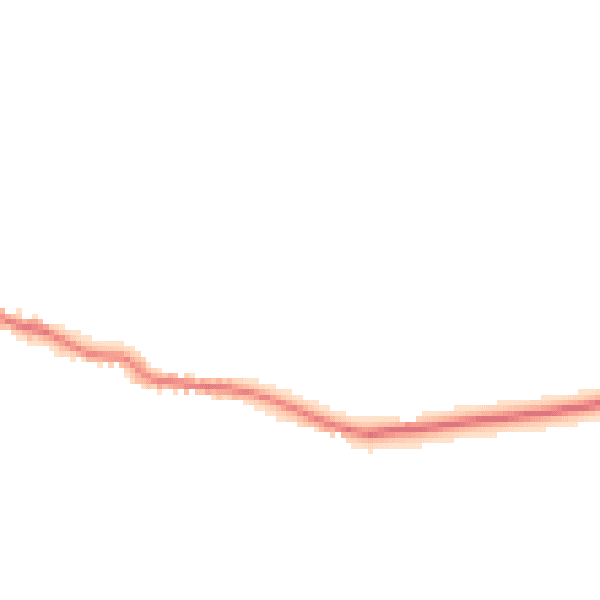 Night-time road noise heatmap for LS25 5ER