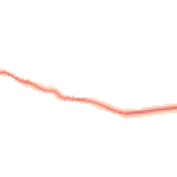 Night-time road noise heatmap for LS25 5ET
