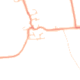 Daytime road noise heatmap for LS25 5HL