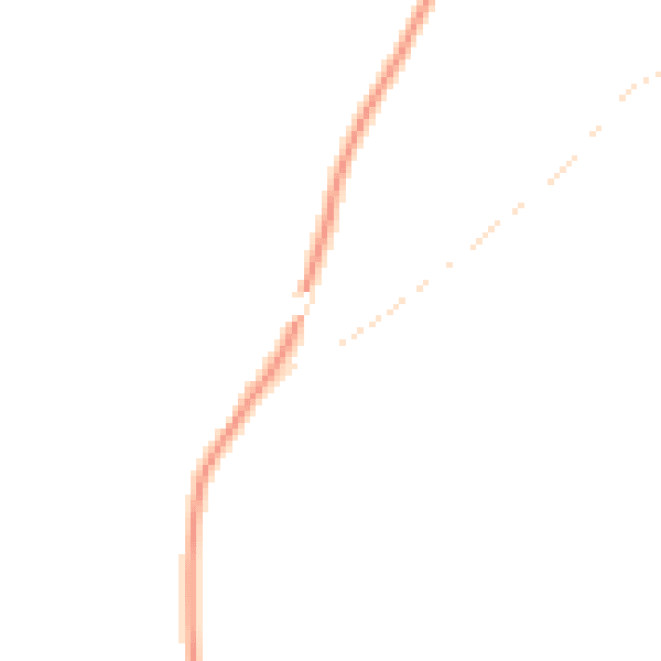 Night-time road noise heatmap for LS25 5JQ