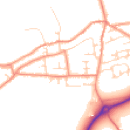 Daytime road noise heatmap for LS25 5NA
