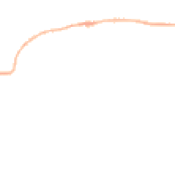 Night-time road noise heatmap for LS25 6BD