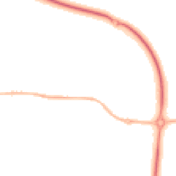 Night-time road noise heatmap for LS25 6PG