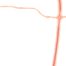 Night-time road noise heatmap for LS25 6QD
