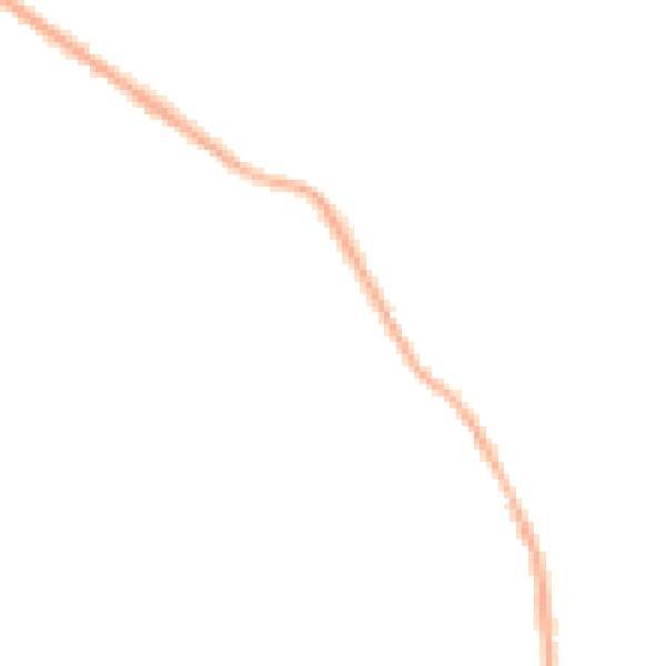 Night-time road noise heatmap for LS25 7DD