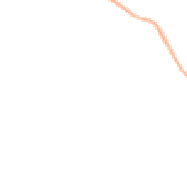 Night-time road noise heatmap for LS25 7HT