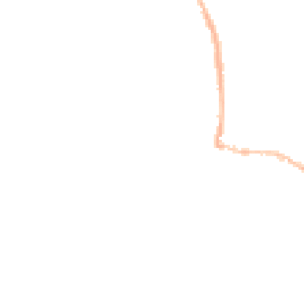 Night-time road noise heatmap for LS25 7JW