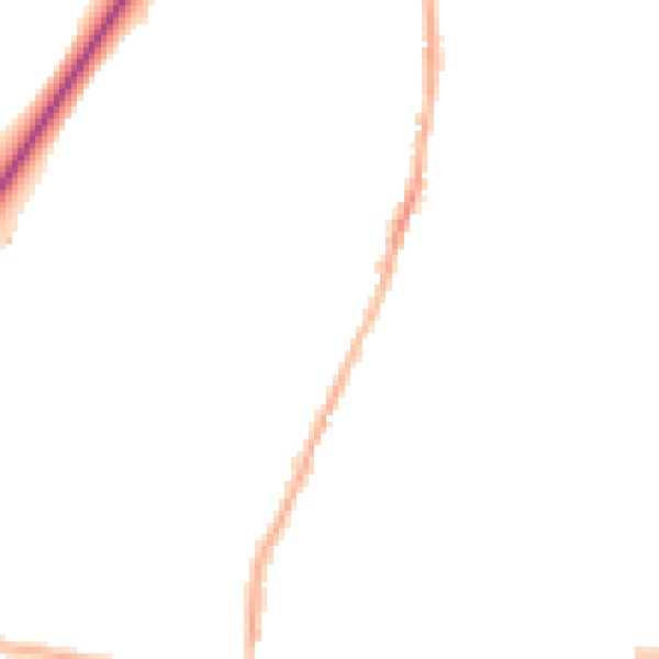 Night-time road noise heatmap for LS28 5DG