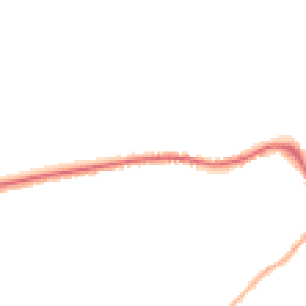 Night-time road noise heatmap for LS28 5RP