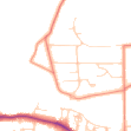 Daytime road noise heatmap for LS29 0AT