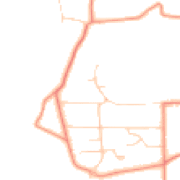 Daytime road noise heatmap for LS29 0AU