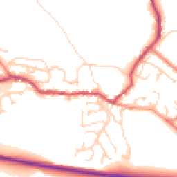 Daytime road noise heatmap for LS29 0PF