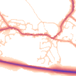 Daytime road noise heatmap for LS29 0PJ