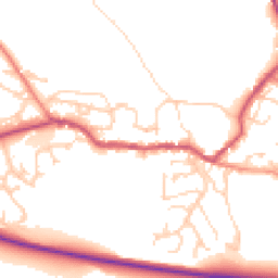 Daytime road noise heatmap for LS29 0PN