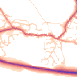 Daytime road noise heatmap for LS29 0RX