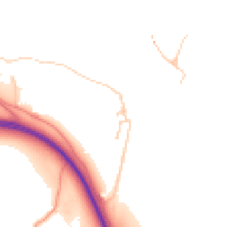 Daytime road noise heatmap for LS29 0SD