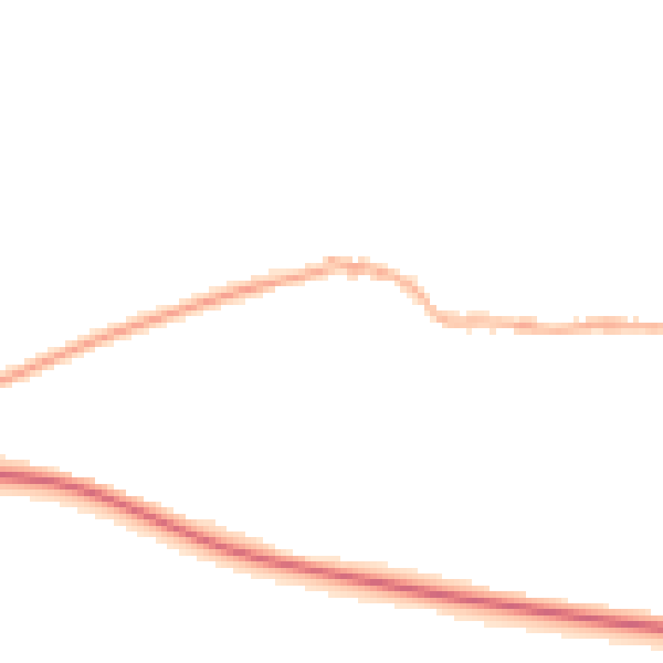 Night-time road noise heatmap for LS29 0TA