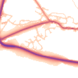 Daytime road noise heatmap for LS29 0TH