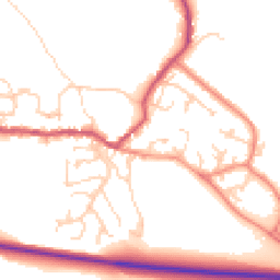 Daytime road noise heatmap for LS29 0TS