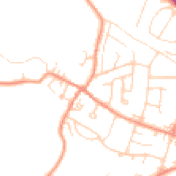 Daytime road noise heatmap for LS29 6EF