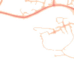 Daytime road noise heatmap for LS29 6FT