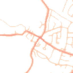 Daytime road noise heatmap for LS29 6HA