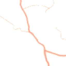 Daytime road noise heatmap for LS29 7AY
