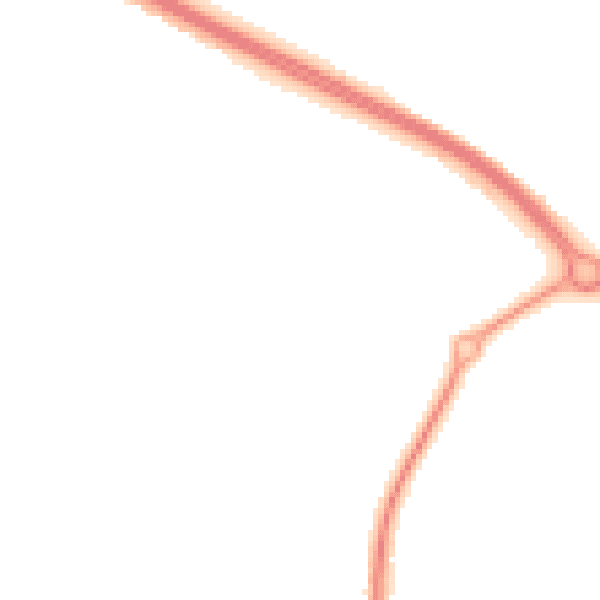 Night-time road noise heatmap for LS29 7EX