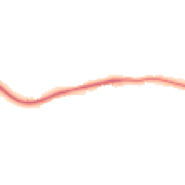 Night-time road noise heatmap for LS29 9BT