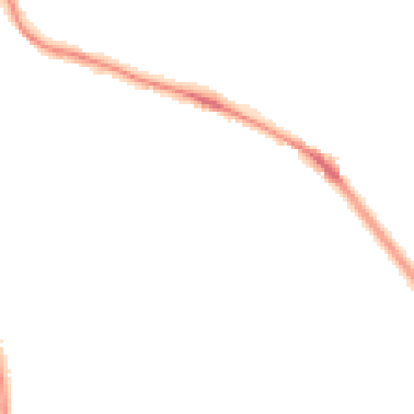 Night-time road noise heatmap for LS6 1AX