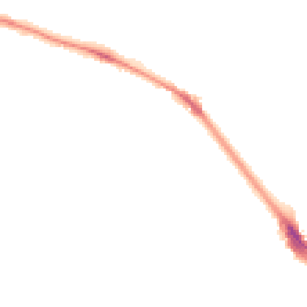 Night-time road noise heatmap for LS6 1BW
